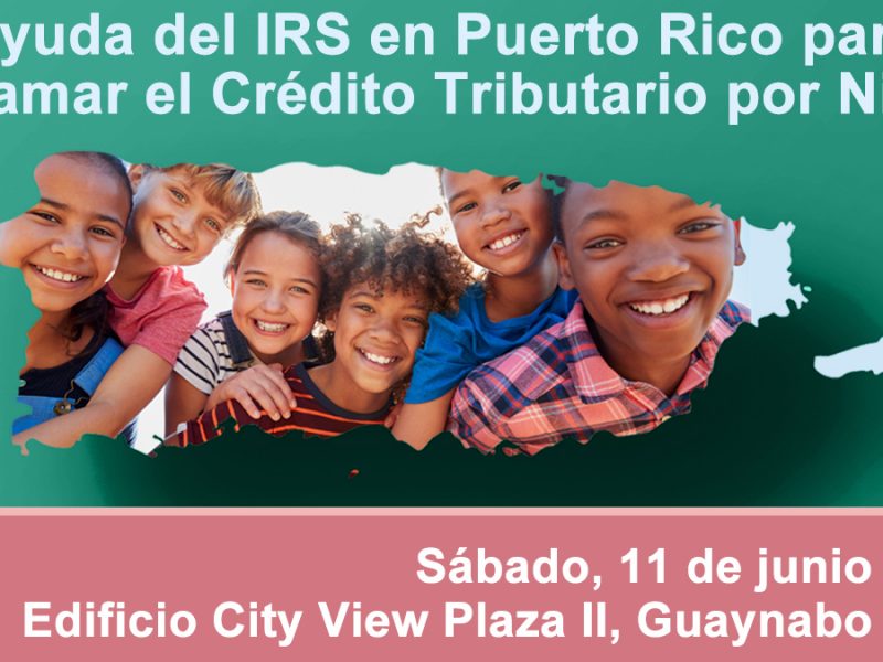 El #IRS brindará ayuda en persona en #PuertoRico el sábado,