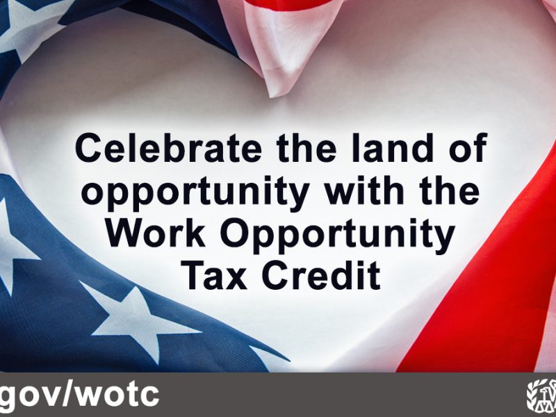 As we celebrate America, learn about the #IRS Work Opportunity