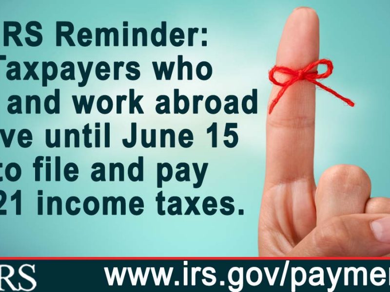 Did you know the #IRS tax deadline for taxpayers who