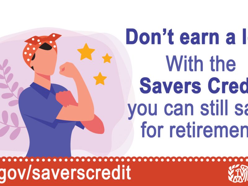 Don’t miss an opportunity to save toward your retirement. You