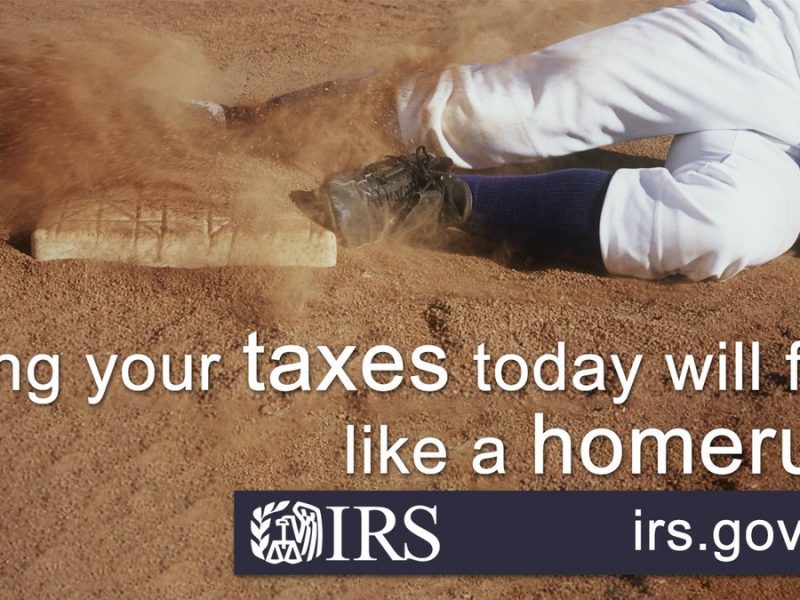 Don’t swing and miss: #IRS urges you to e-file your