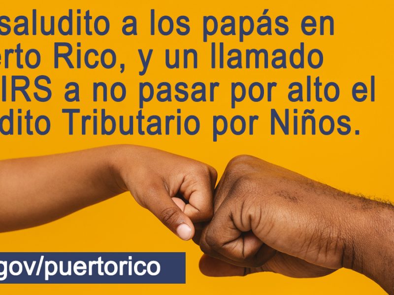 El Crédito Tributario por Niños del #IRS es un nuevo