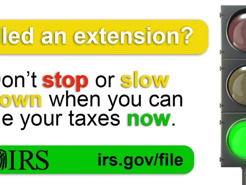 Extension filers: The #IRS encourages you to file soon and