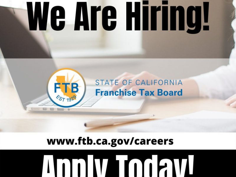 FTB's Enterprise Reports and Modeling Unit is seeking highly motivated