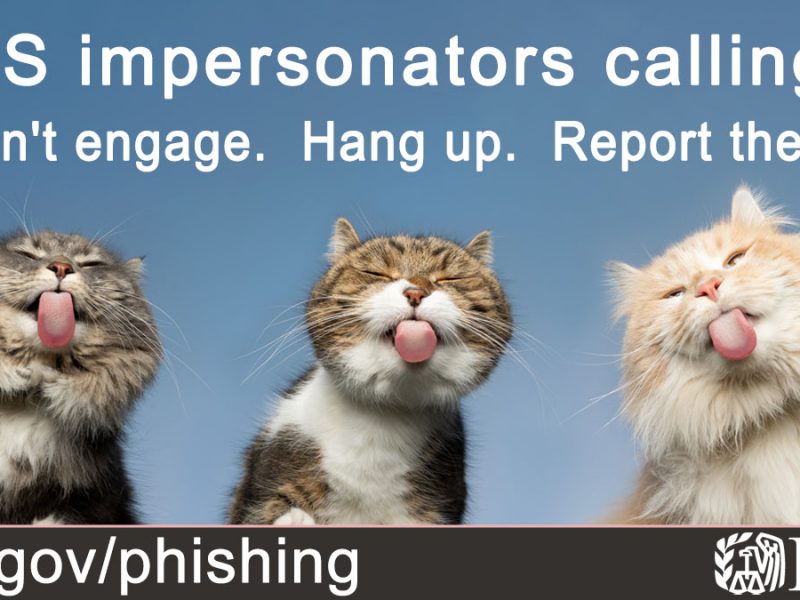 Get familiar with the signs of impersonating calls. Criminals often