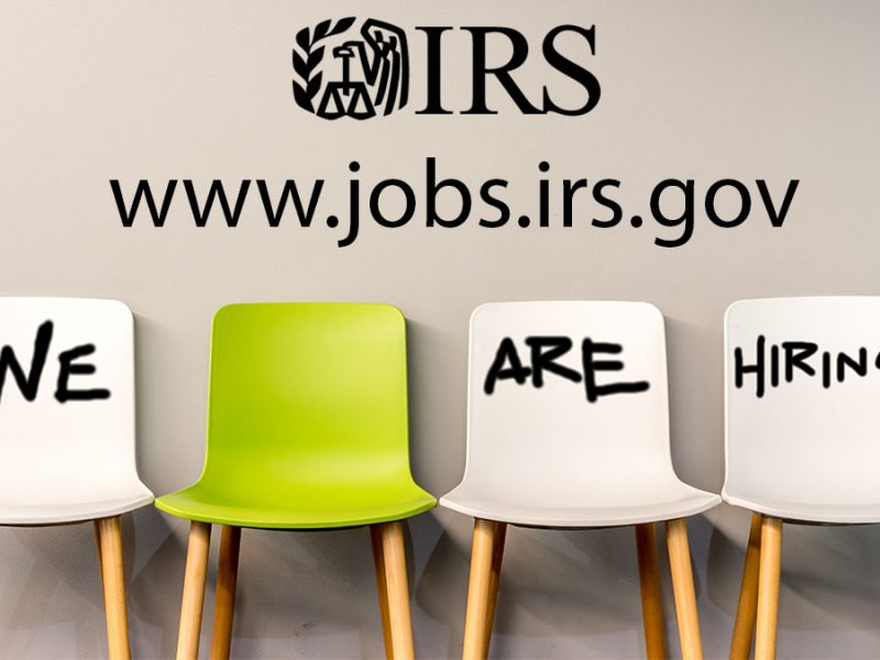 #IRS is hiring! Follow our @RecruitmentIRS handle to see what