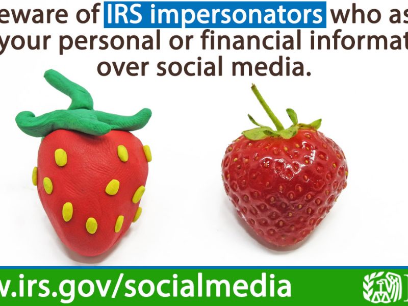 #IRS is not sending you a DM asking for your