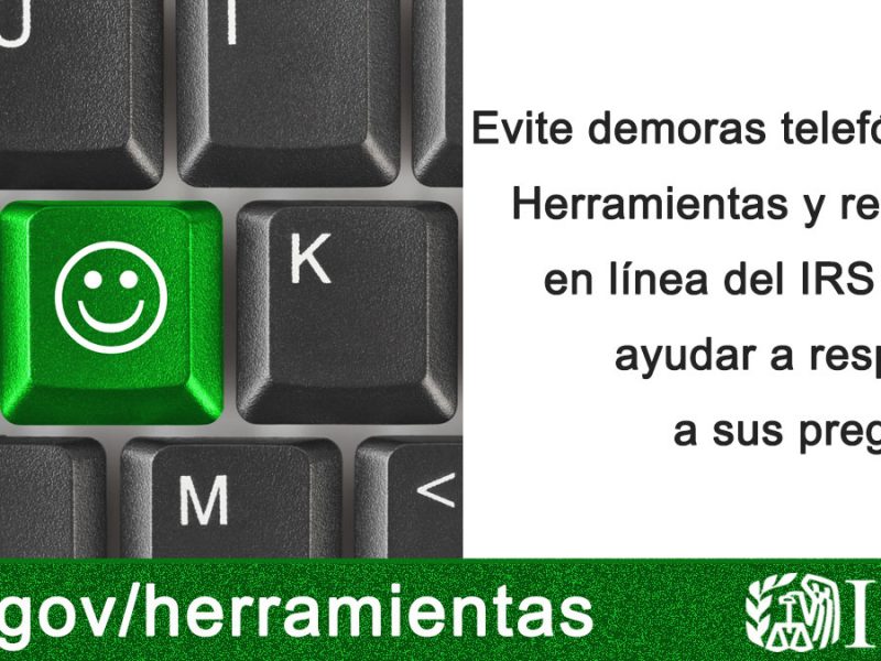 #IRS le recuerda que muchas herramientas fáciles de usar están