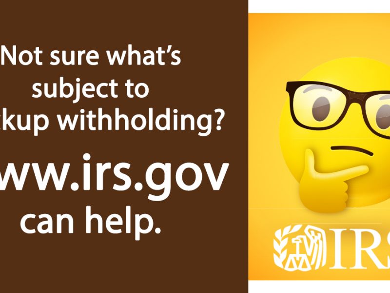 If you make payments or receive payments, check out #IRS