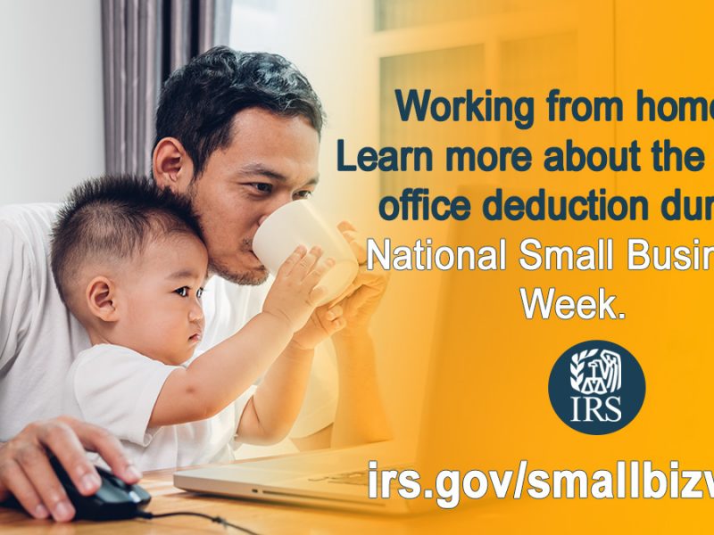 Learn more about the #IRS home office deduction this #NationalSmallBusinessWeek:...