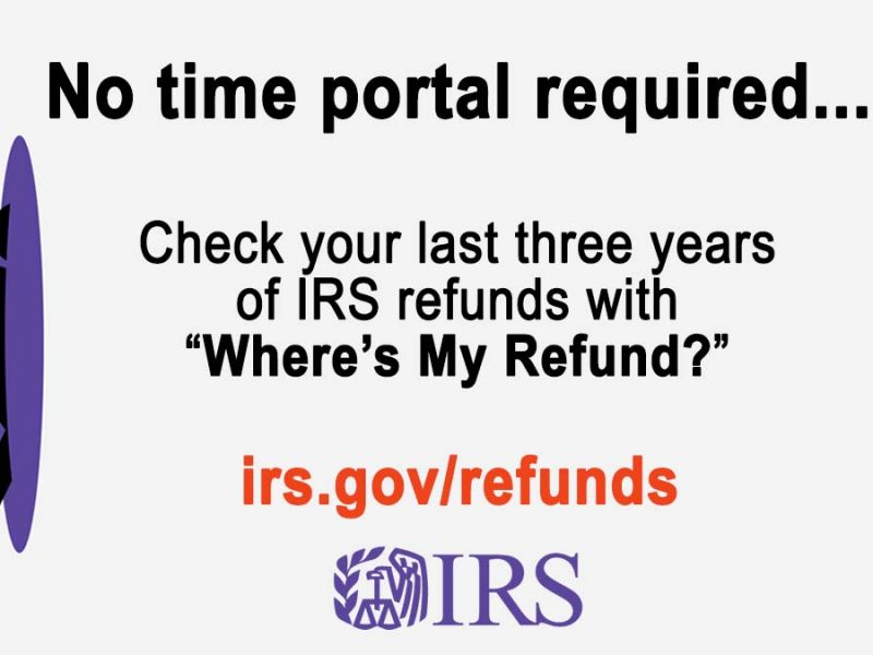 Need to find the status of a previous years’ refund?