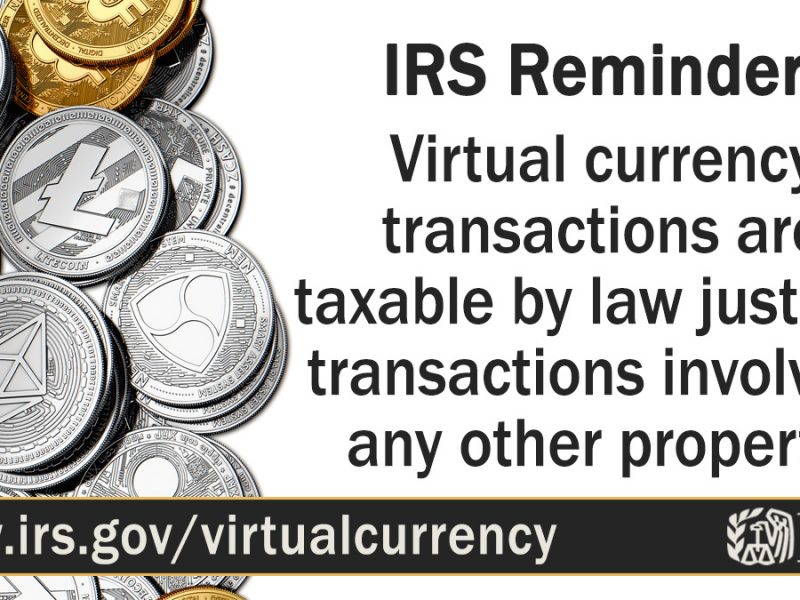 Remember tax forms include virtual currency questions. #IRS has guidance