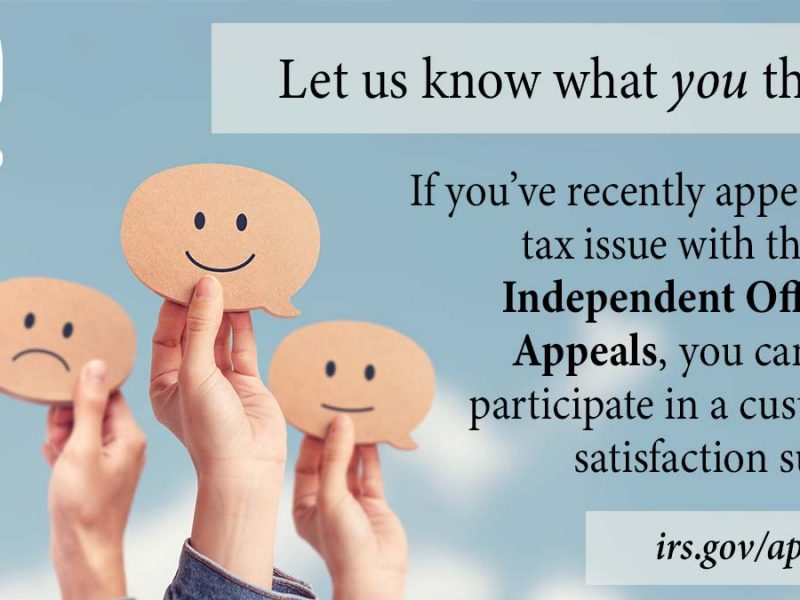 The #IRS Independent Office of Appeals now offers a customer