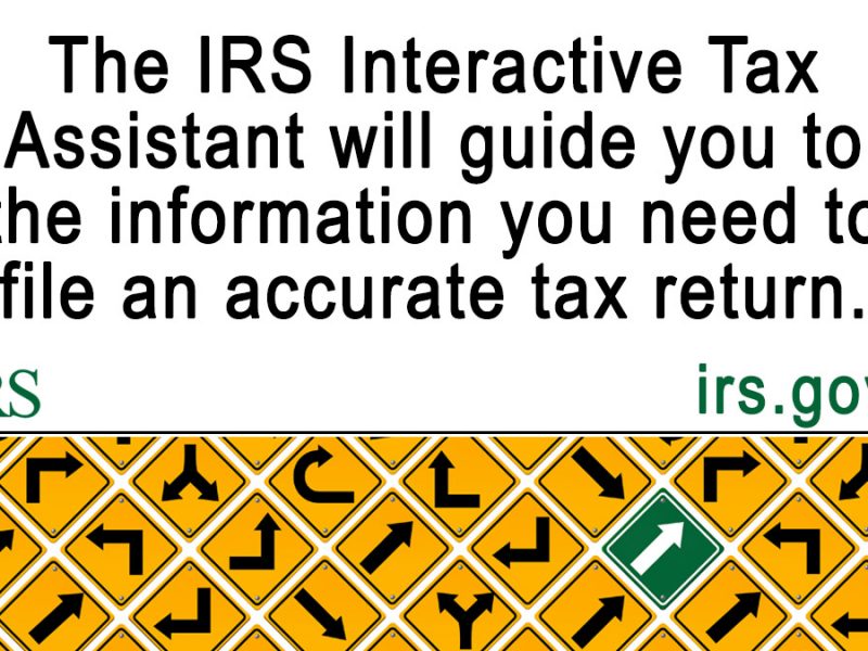 The Interactive Tax Assistant is an #IRS tool that can