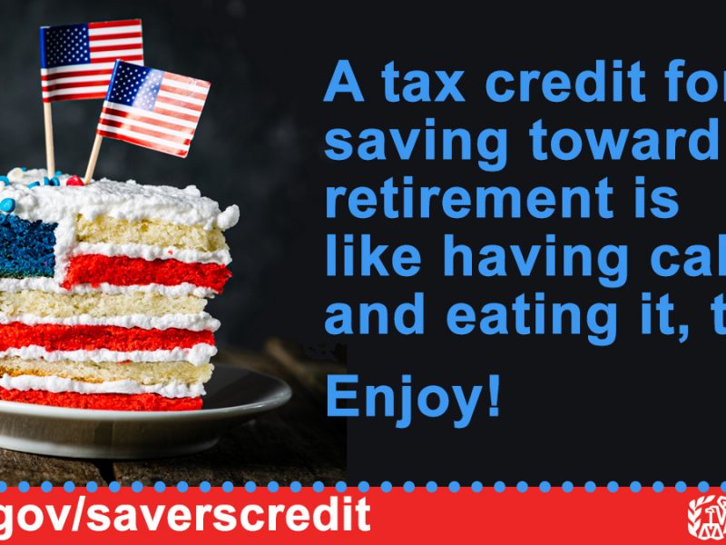 Thinking of the land of the free? The Saver’s Credit