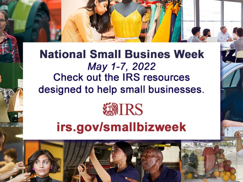 This #NationalSmallBusinessWeek, #IRS highlights tax benefits and online resourc...