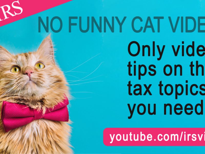 Watch the latest #IRS video tax tips on @YouTube ...